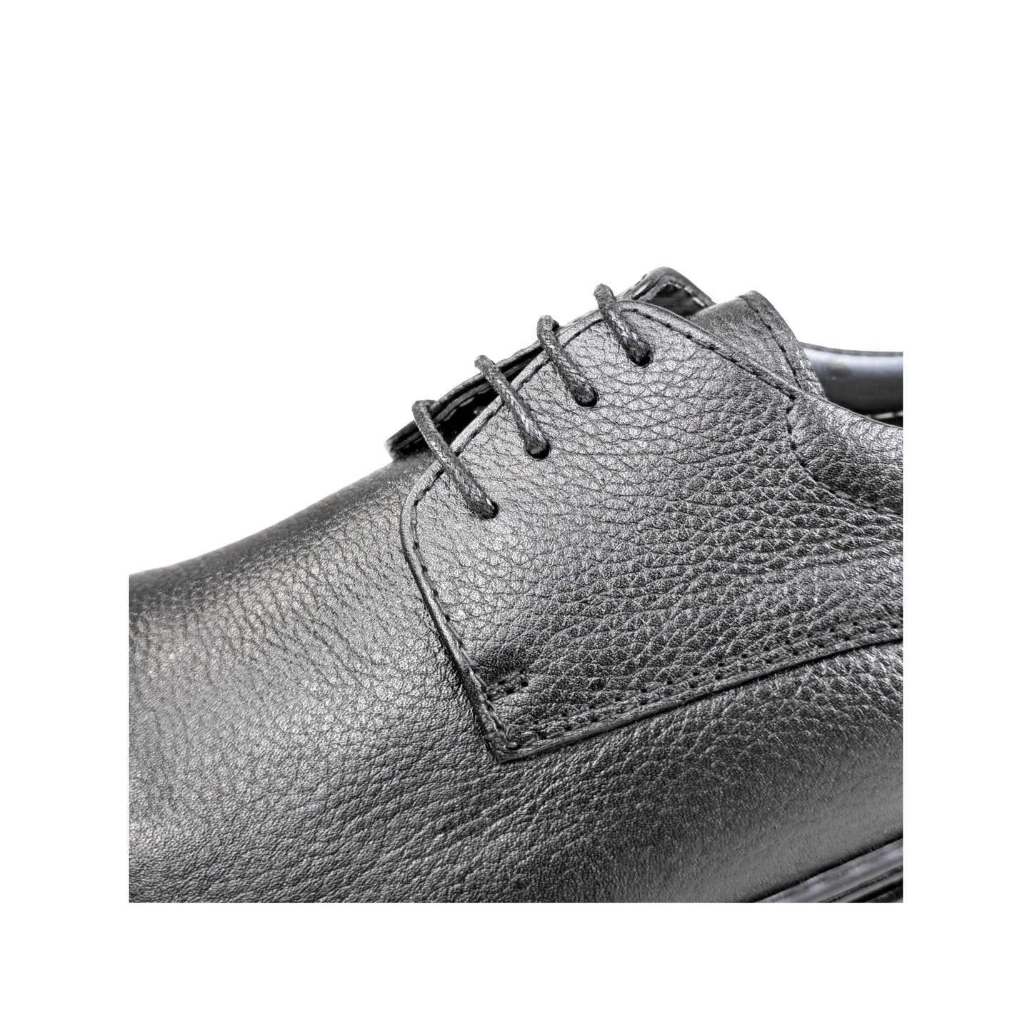 0557 chaussure Richelieu homme en cuir noir