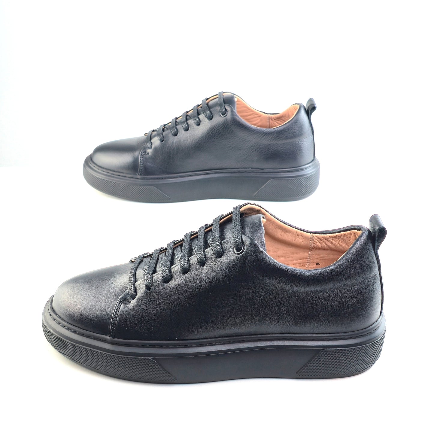 0224 Chaussure Sneaker Homme en cuir