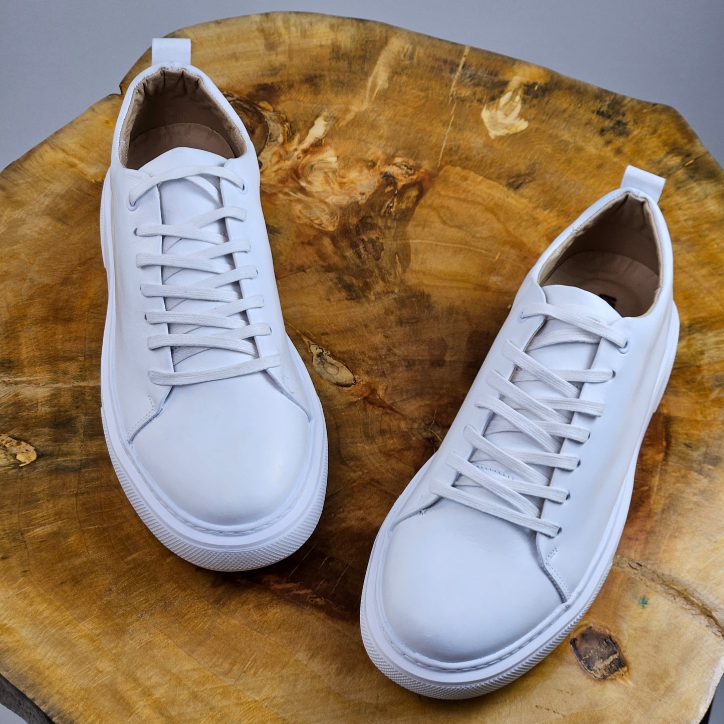 0224 Chaussure Sneaker Homme en cuir