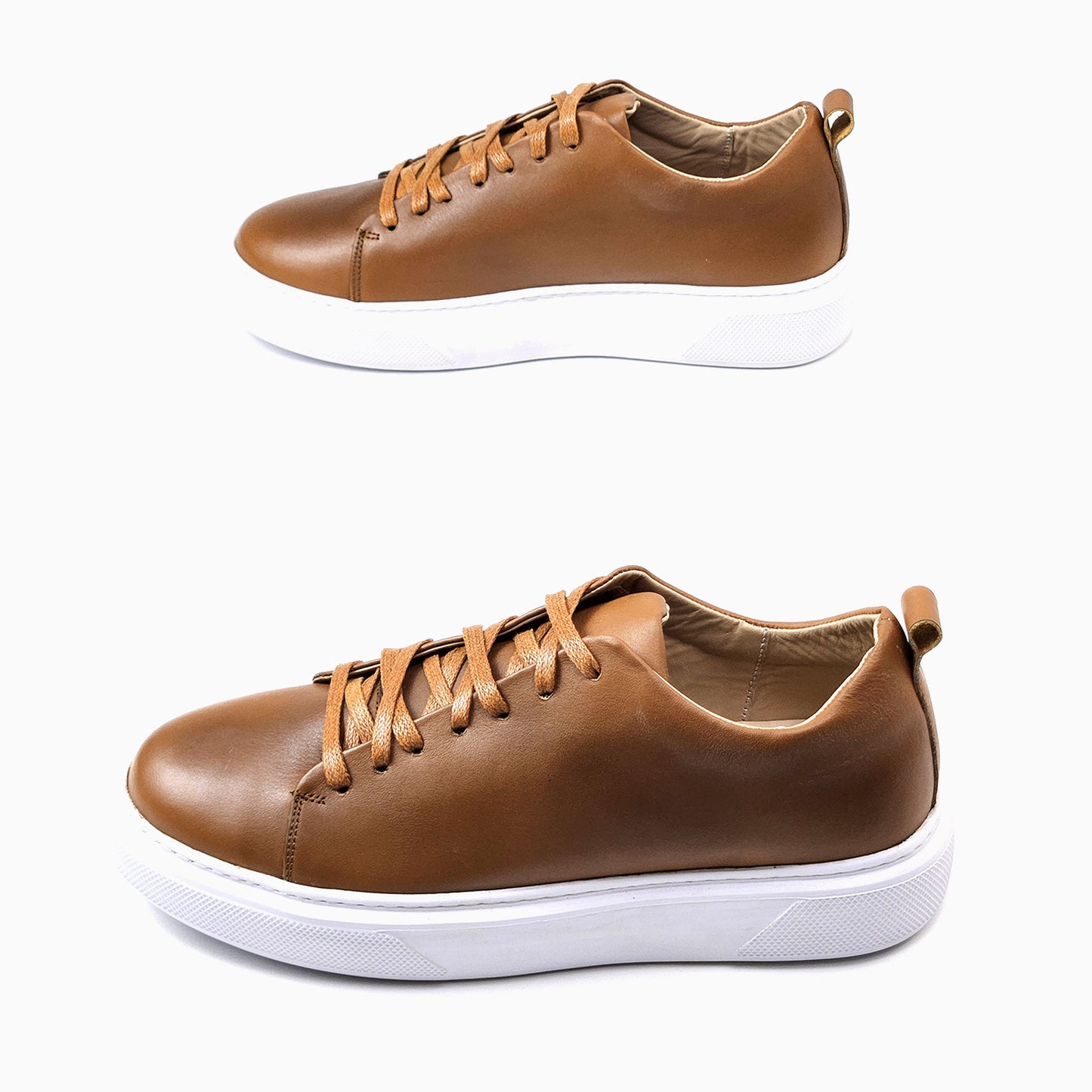 0224 Chaussure Sneaker Homme en cuir