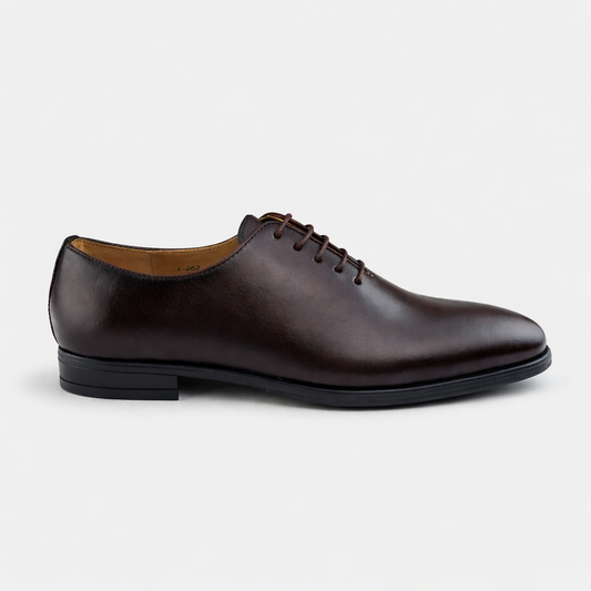 023 chaussure class homme en cuir marron