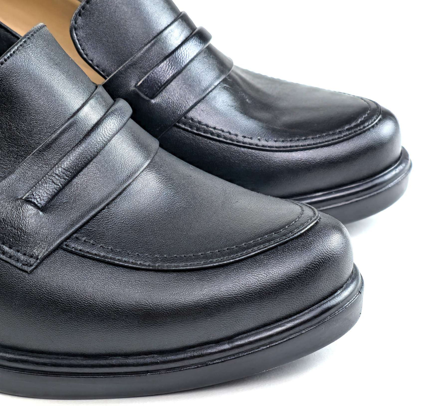 0238 chaussure Femme en cuir noir/marron