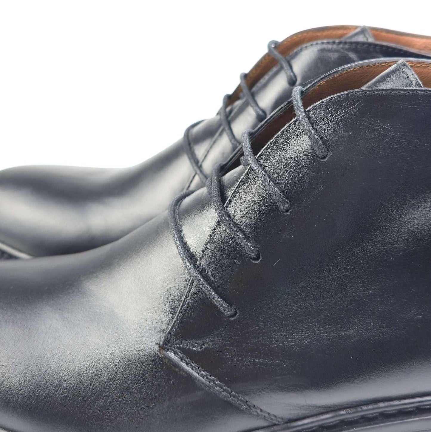 0918 chaussure  homme en cuir noir