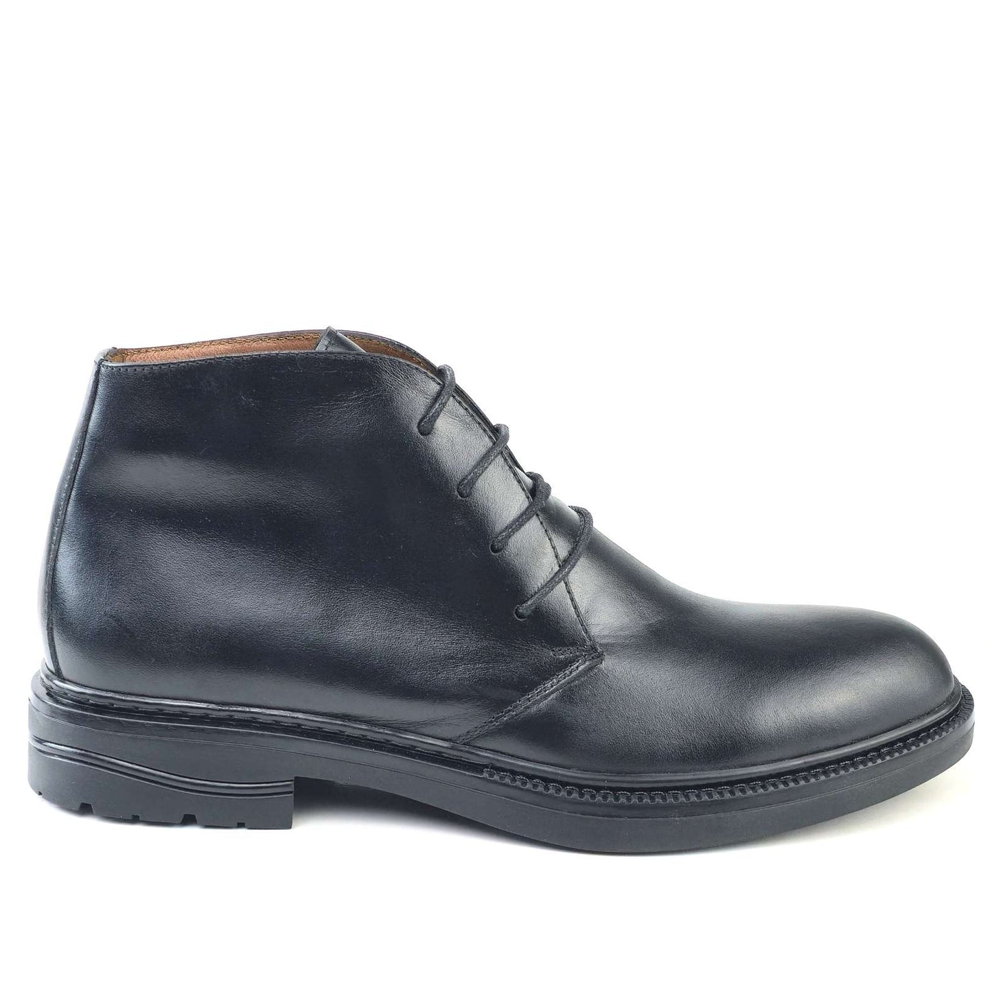 0918 chaussure  homme en cuir noir