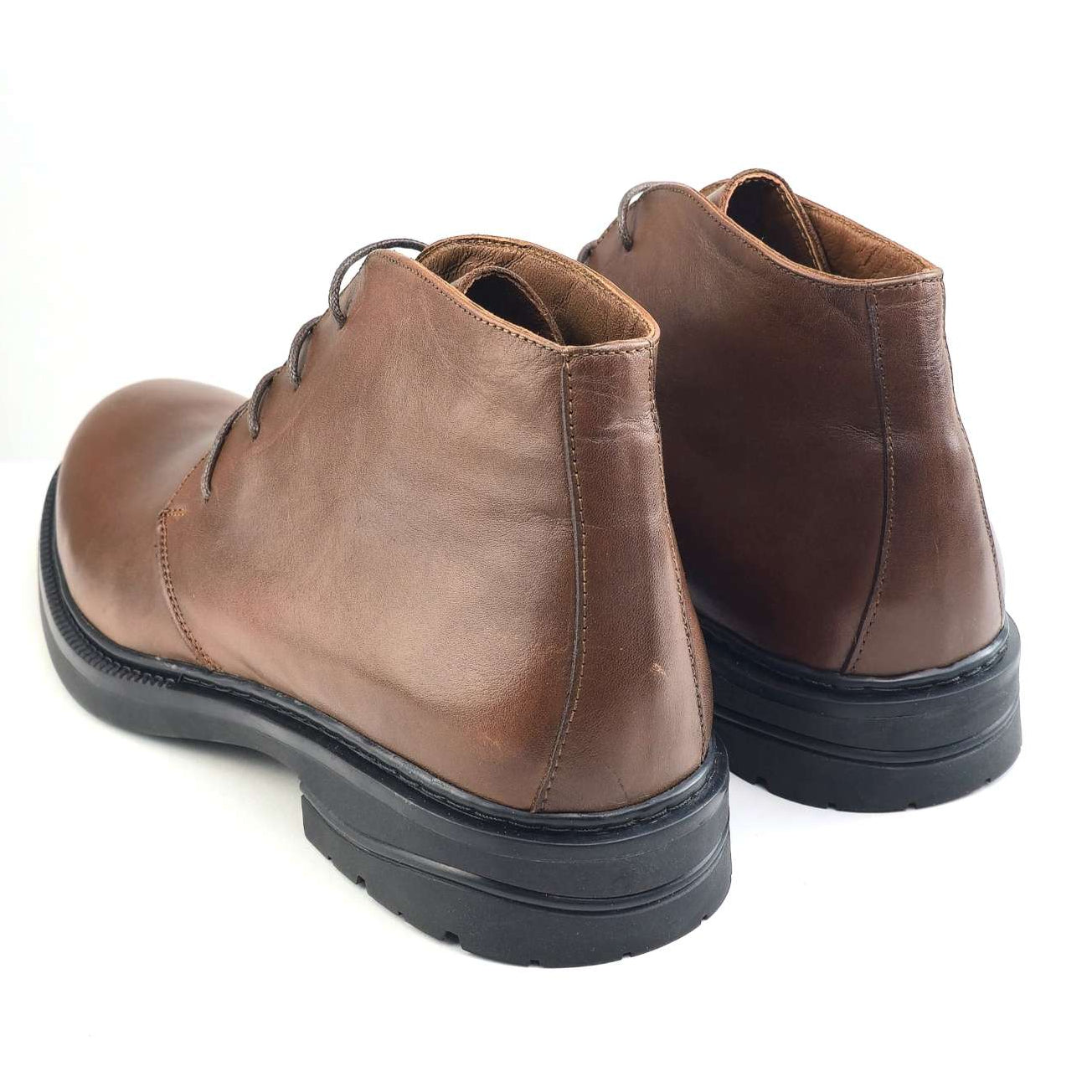 0918 chaussure  homme en cuir marron