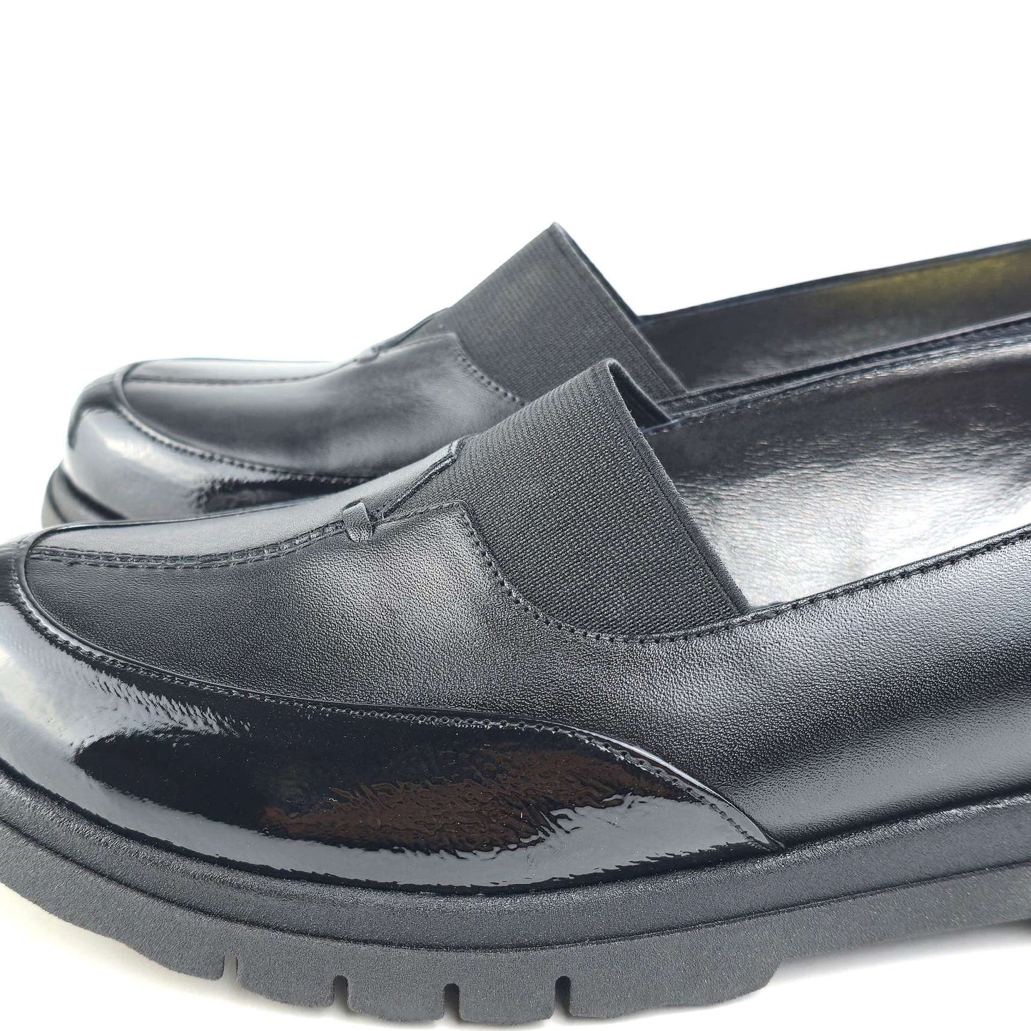 0149 chaussure confortable en cuir femme noir