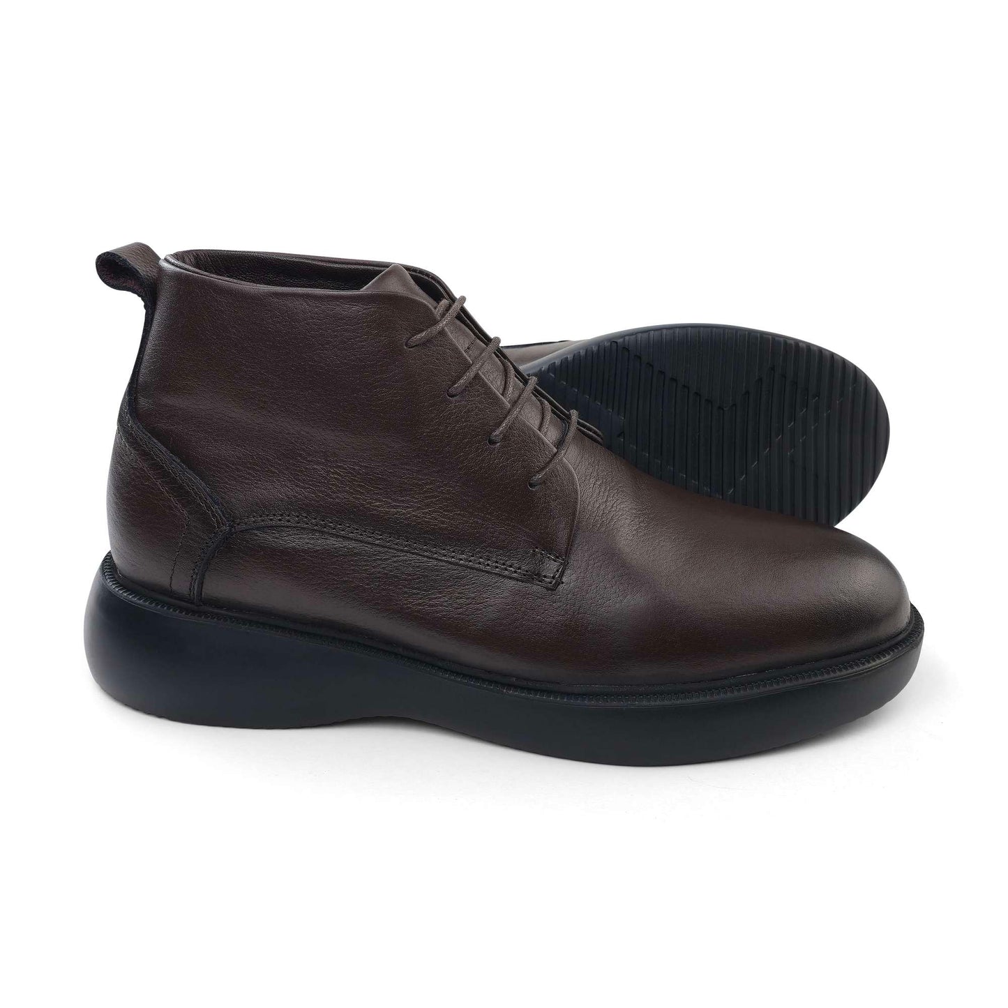 0305 bouttine en cuir homme noir/marron/bleumarin