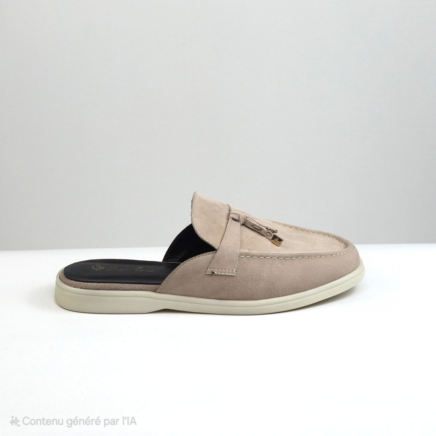 0119 chaussure Femme en cuir daim biege rose bebe