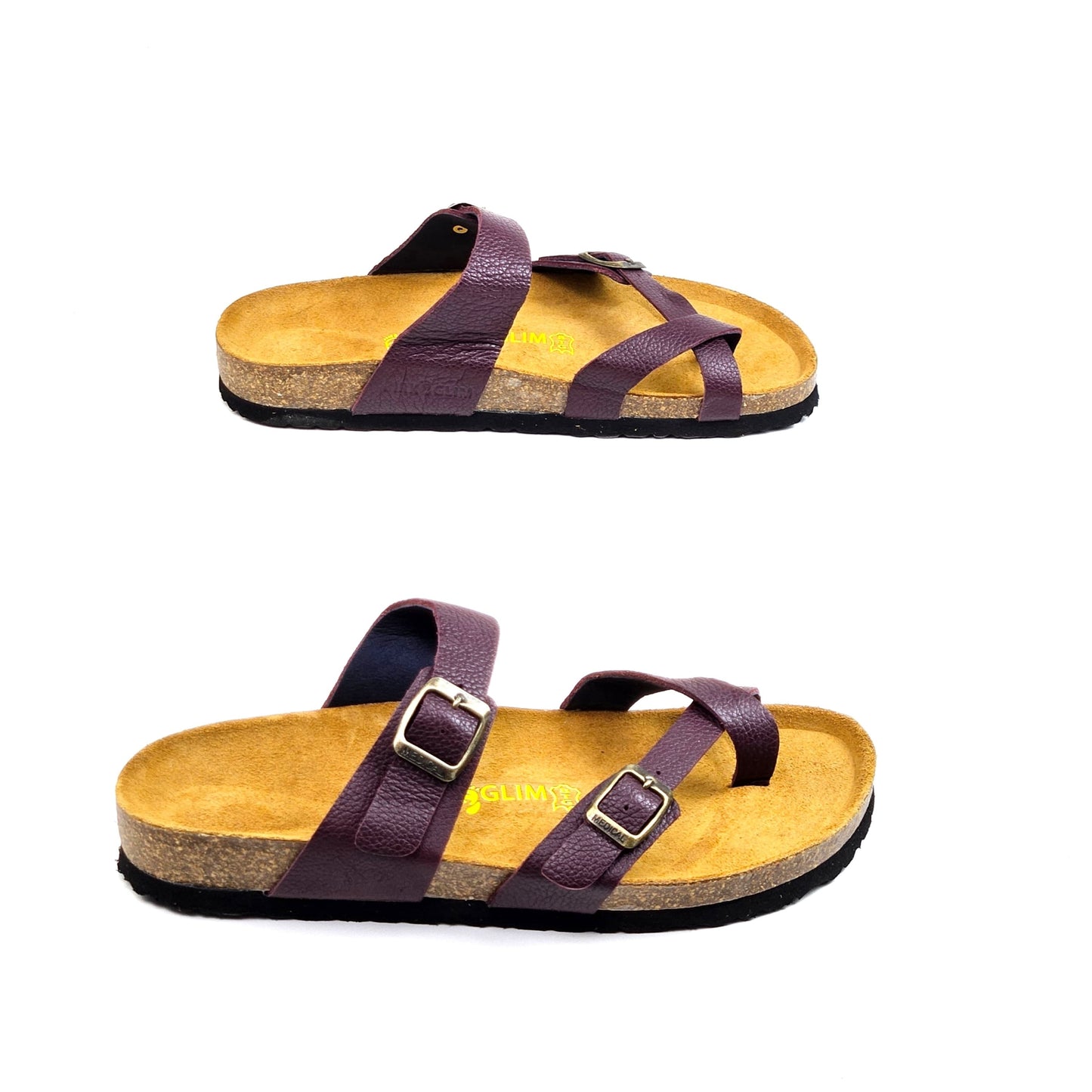 044 sandale confort en cuir homme grona