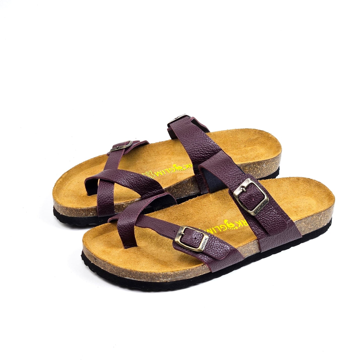 044 sandale confort en cuir homme grona