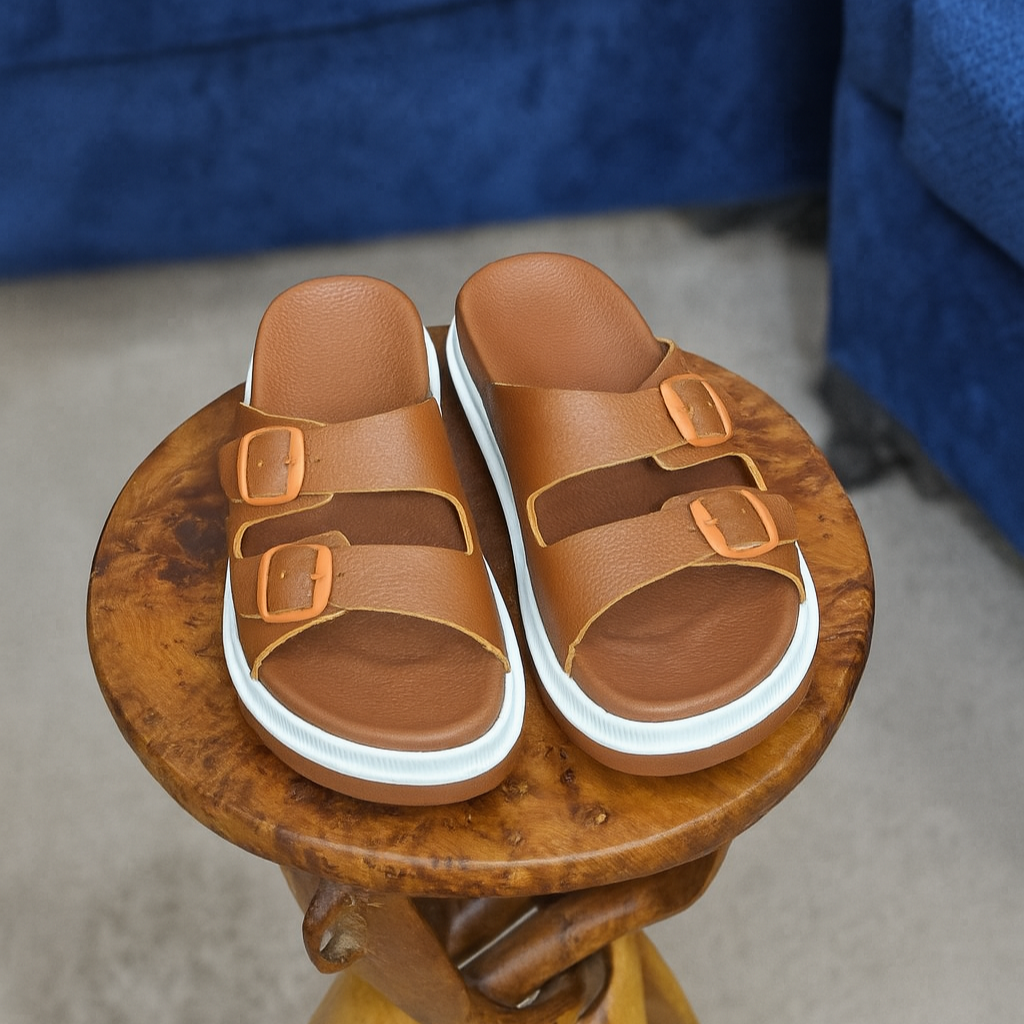 090 sandale médical femme en cuir