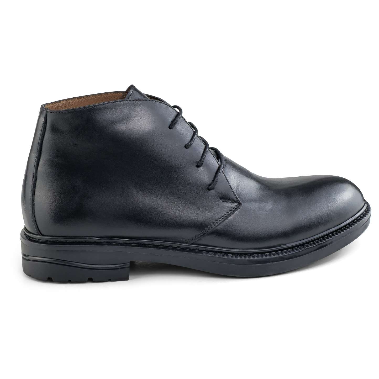 0918 chaussure  homme en cuir noir