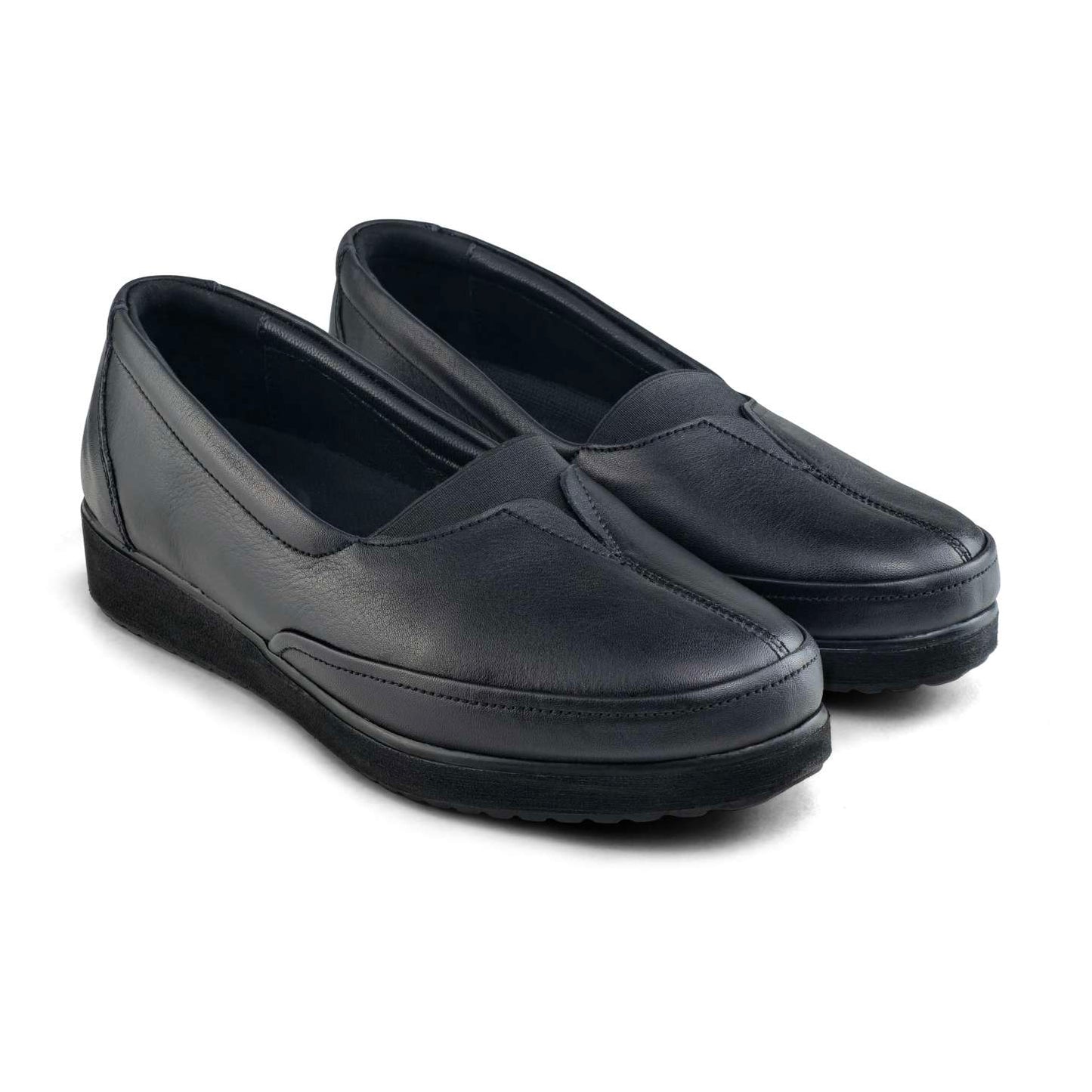 0148 chauusre médical  en cuir  femme