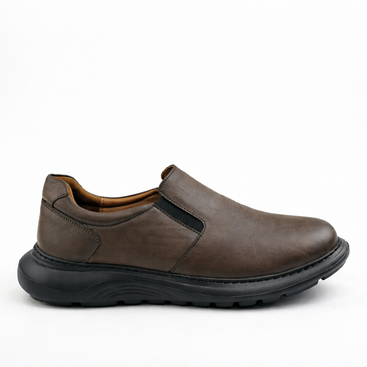 015 chaussure confortable cuir homme marron