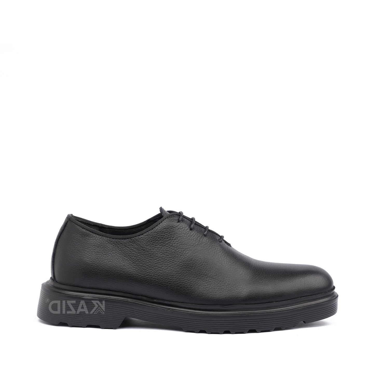 0414 chaussure Richelieu homme en cuir noir