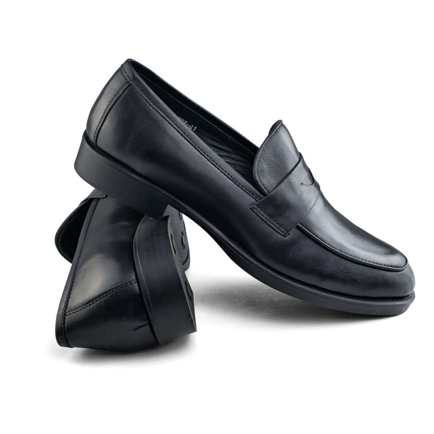 070 Chaussures Homme  en cuir