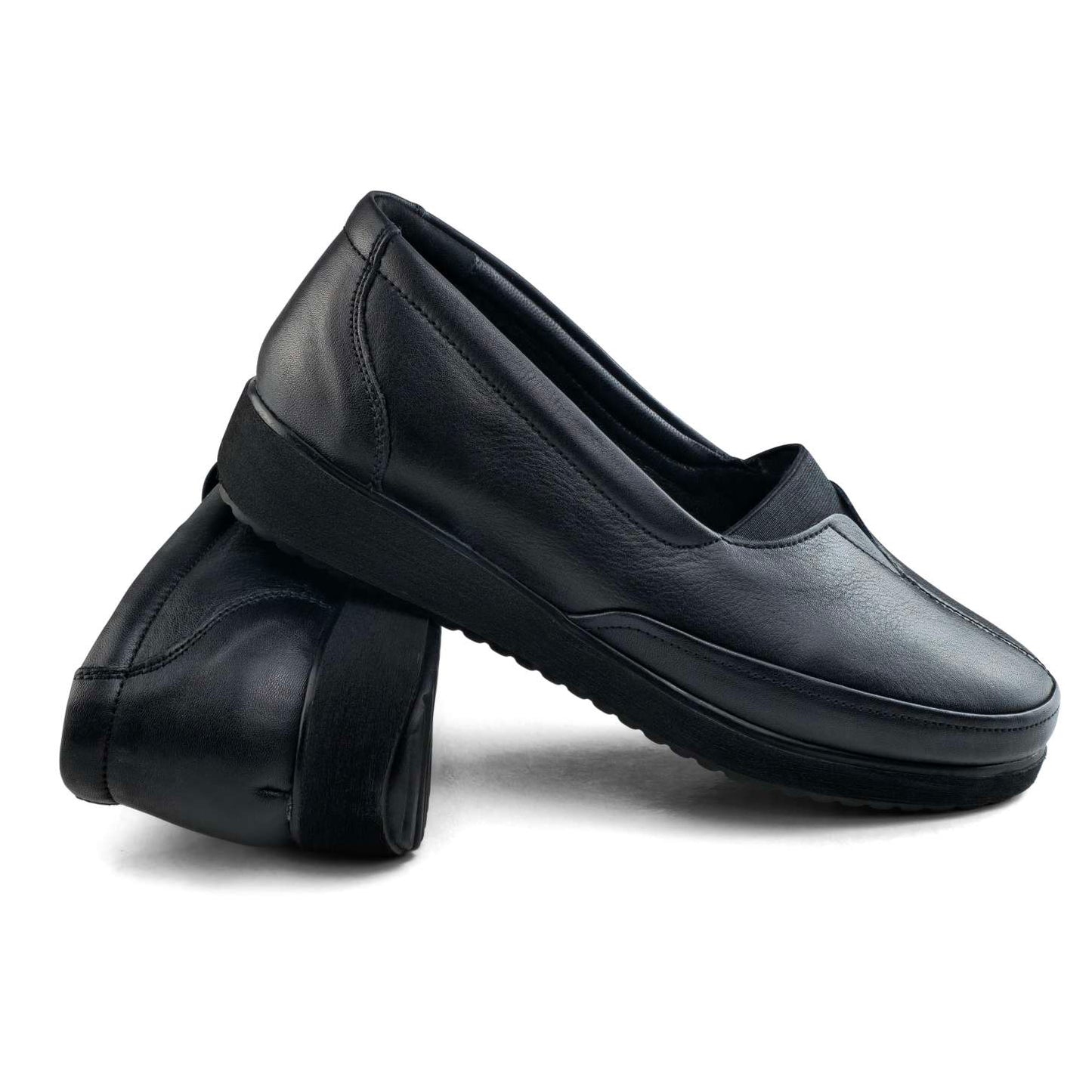 0148 chauusre médical  en cuir  femme