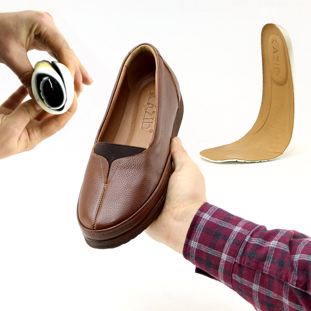 0148 chauusre médical  en cuir  femme